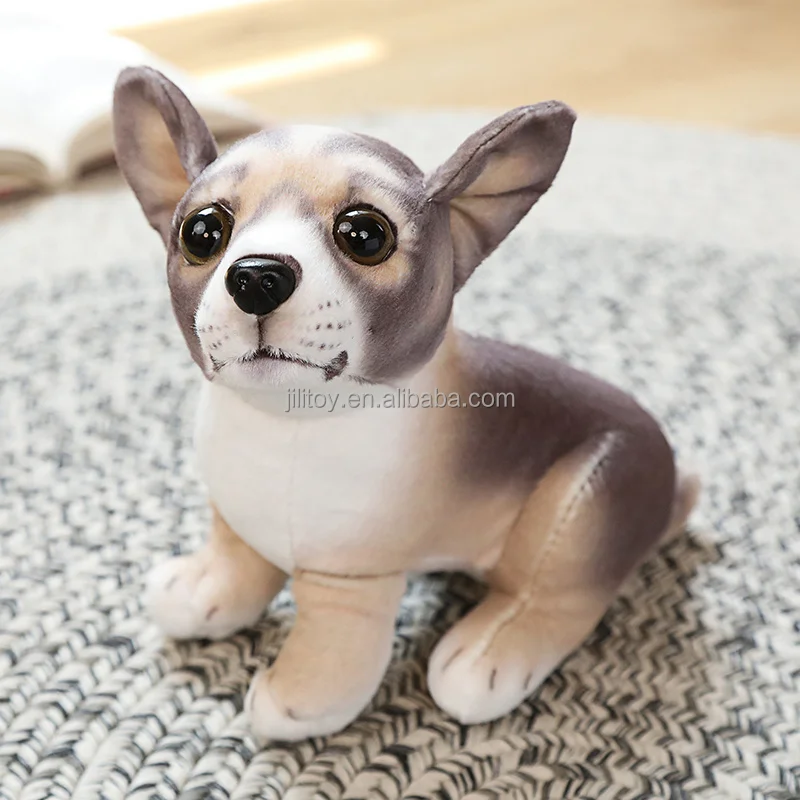 latest 20cm realistic dog doll stuffed animal custom dog plush toy
