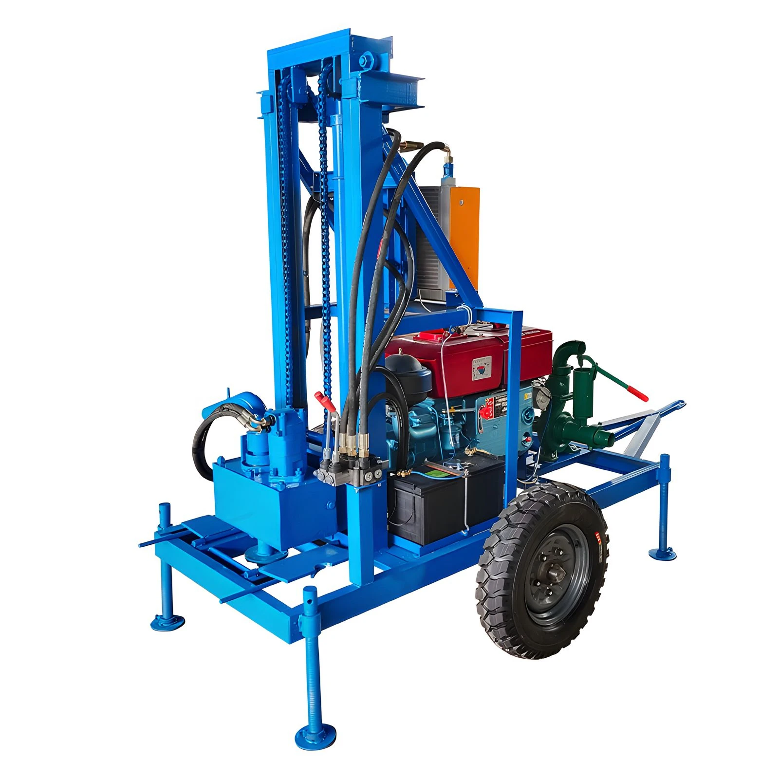 Affordable Electric Water Well Drilling Rig for Efficient Drilling within 200m