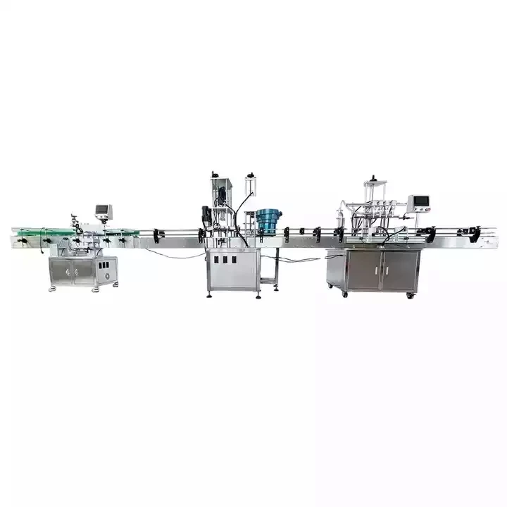 Automatic Vial Jam Thick Tomato Paste Filling Capping Packing Machine Production Line