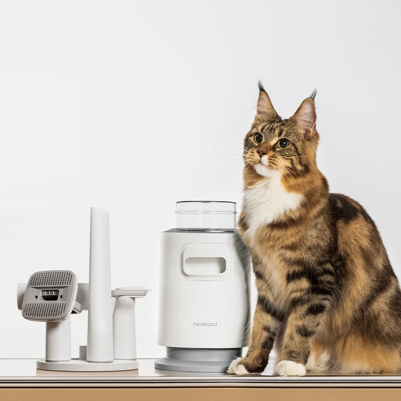 NEAKASA (FKA Neabot) Pet Grooming Vacuum Products Low Noise Dog Hair Remover Clipper Grooming Tools