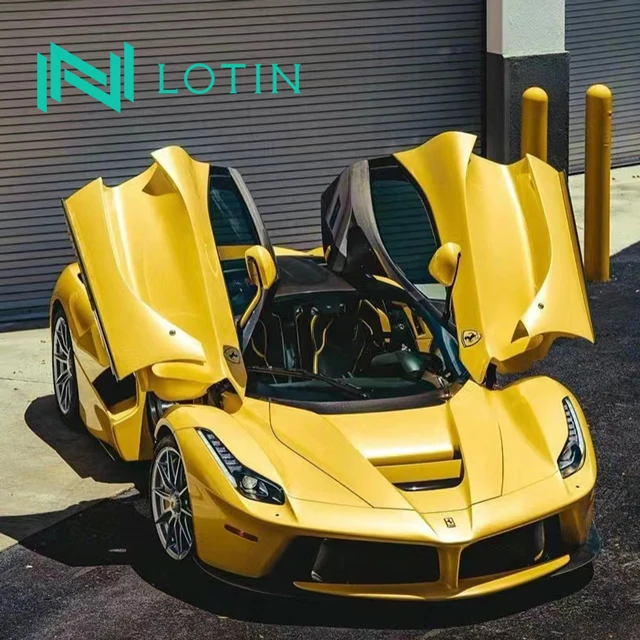 Car Body Sticker Vinyl Car Wrap Macaron Cherry Pink Color Change PVC Film