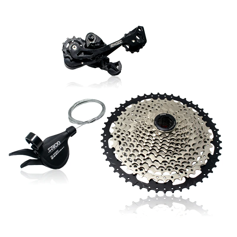 SRIDE 12 Speed Derailleur Set Shift Lever Rear Derailleur 11-50T Freewheel MTB Mountain Bike Part