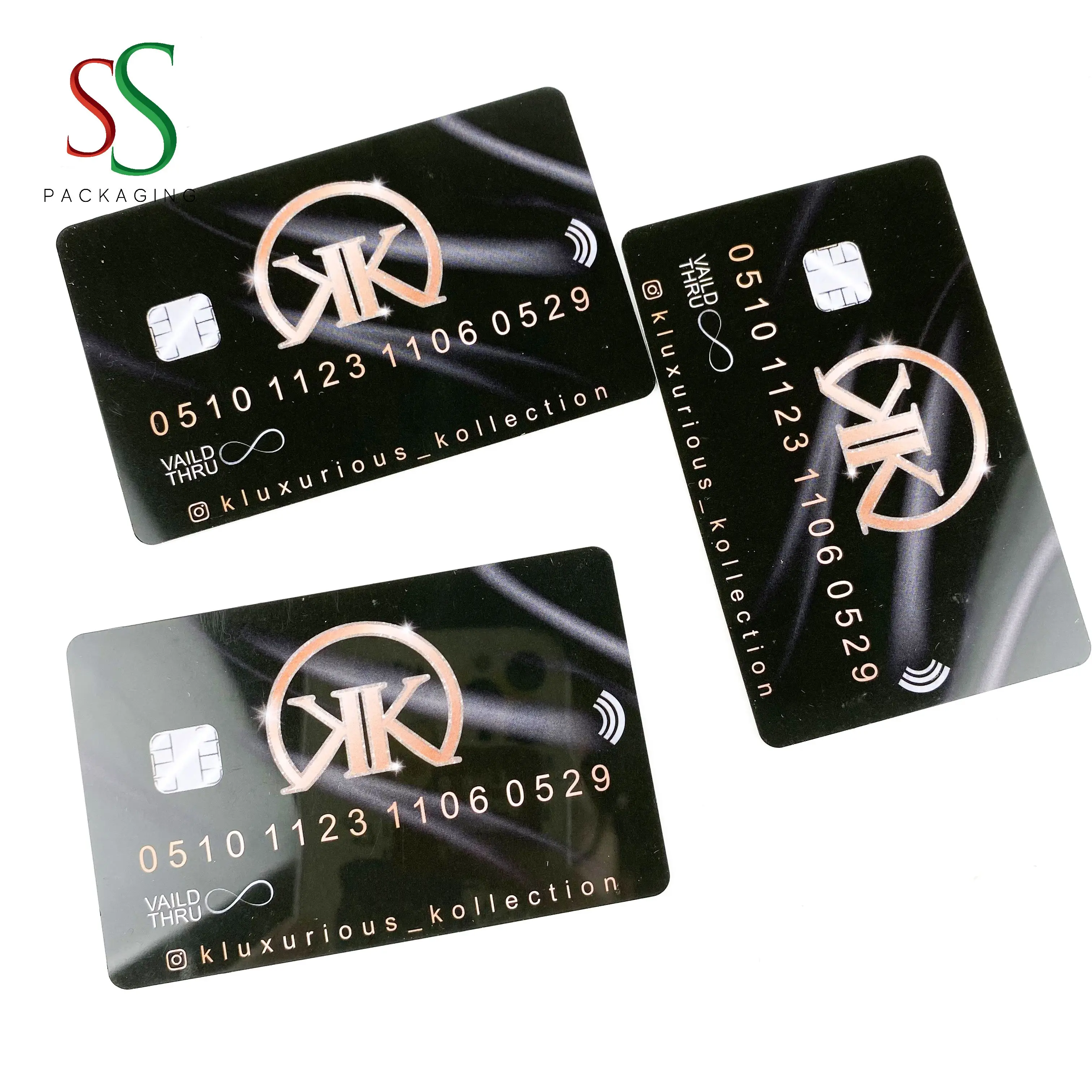 Wholesale Good Selling Custom Business Card Credit Visa with Own Logo Design