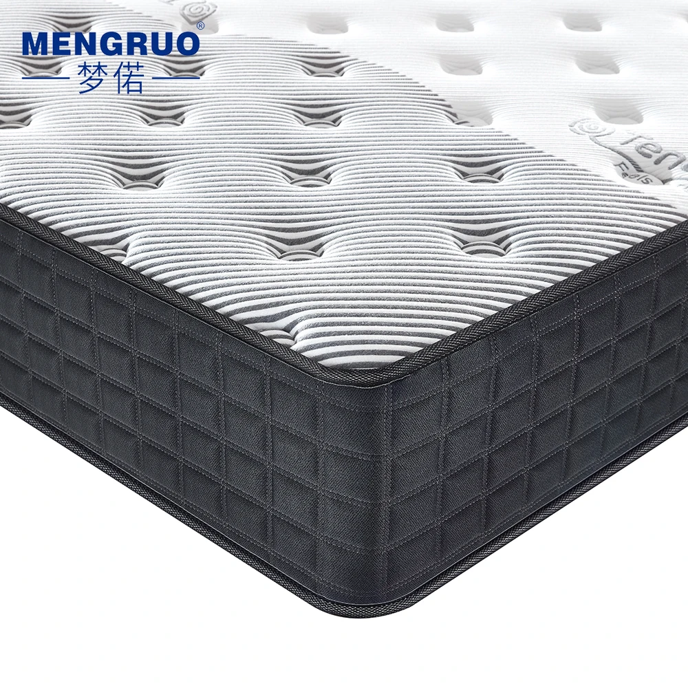 High Quality Memory Foam Mattresses 12 Inch Multilayer Pocket Coil Spring Sleeping Hybrid Mattress