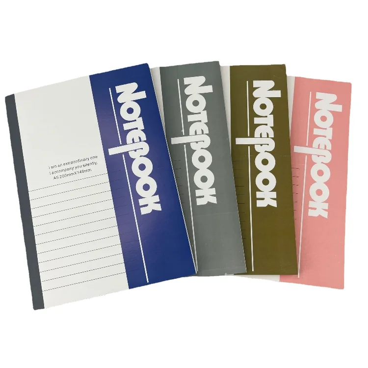 Premium Quality Portable Multi Purpose A5 Glue Binding Business Notebook 38 Sheets For Sale