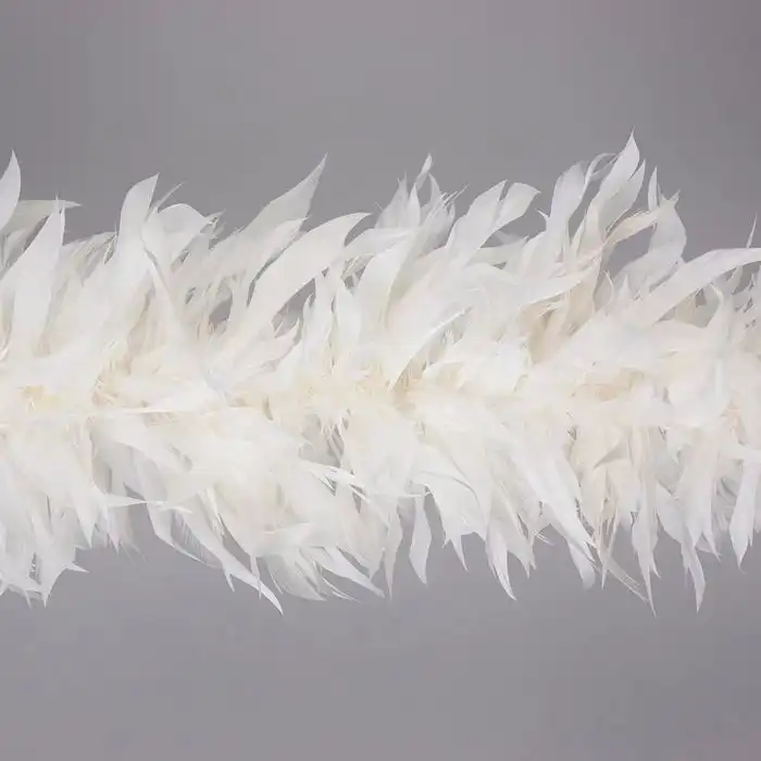 Goose Stripped Nagoire Feather Boa