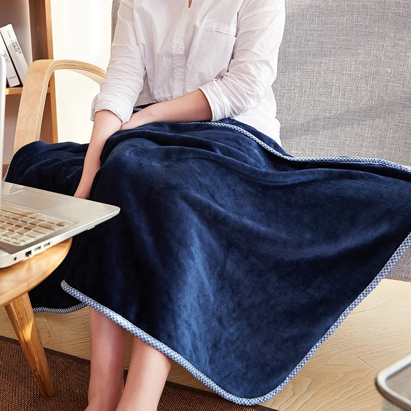 Fashion warm soft-touching fleece blanket scarf  flannel wearable cloak  blanket tippet