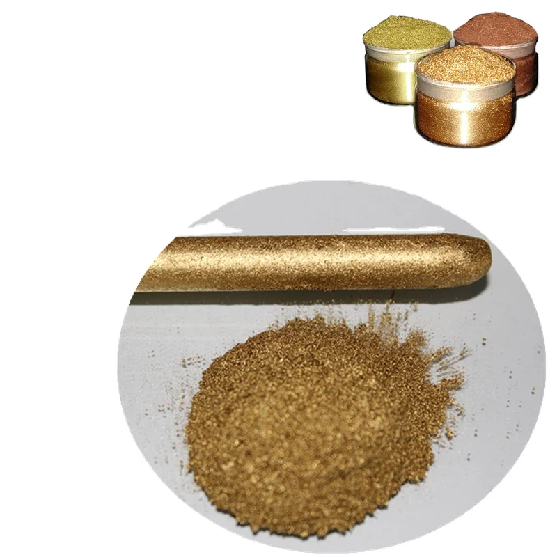 metallic pigment gold powder pearlescent pigment for paint