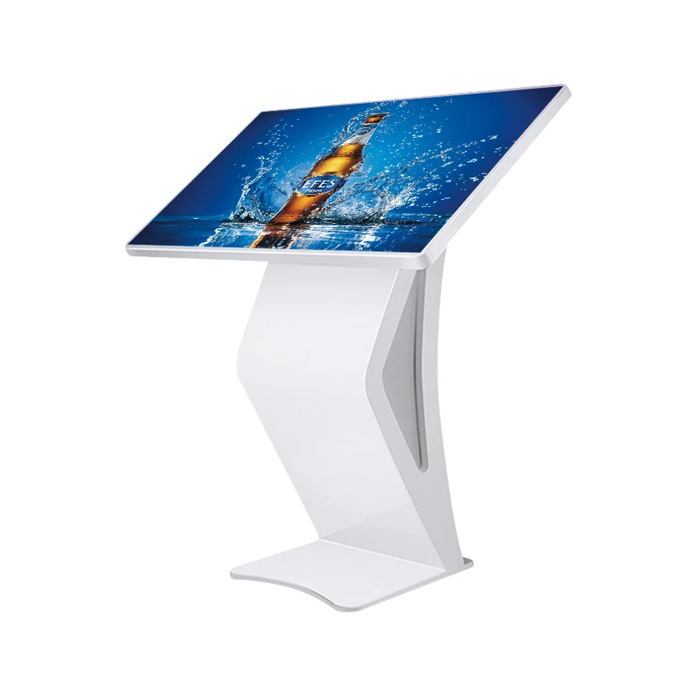 Horizontal advertising machine display query interactive touch machine ruinartportable sunglasses display with led screen