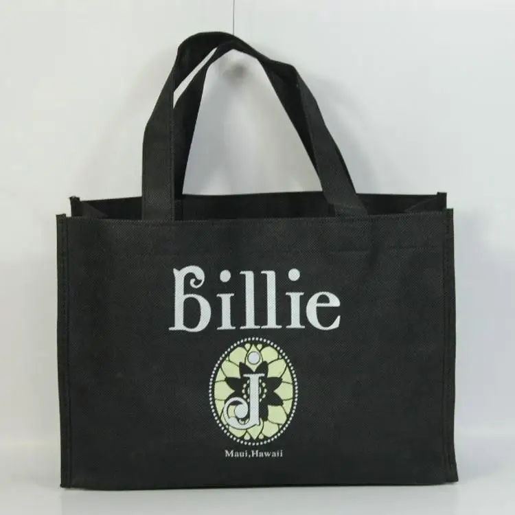 Экологически чистый, перерабатываемый, индивидуальный принт, рекламный нетканый мешок, полипропиленовая Нетканая сумка для покупок с принтом