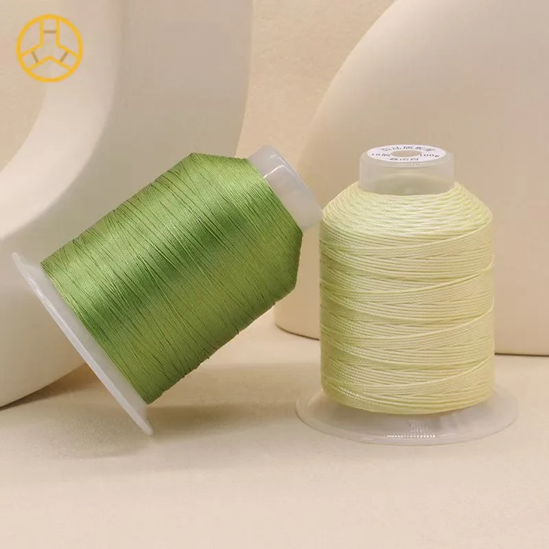 420D/3 Polyester Yarn Economic Price High Strength Thread TEX135 For Leather