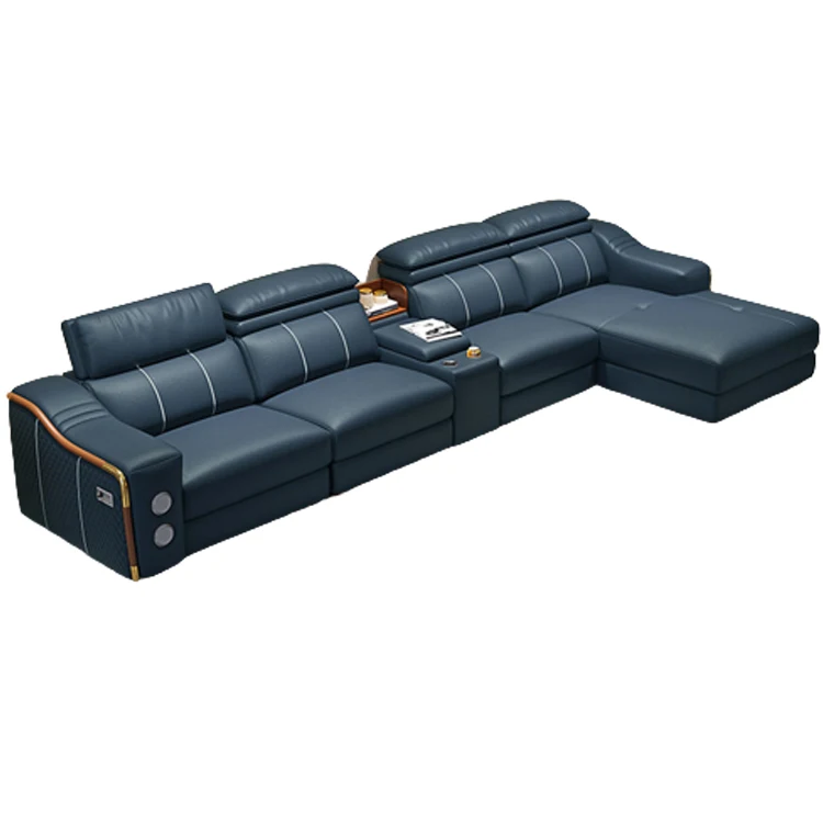 Современный европейский секционный угловой диван из натуральной кожи для отдыха L/U-образный большой индивидуальный китайский завод мебель для гостиной