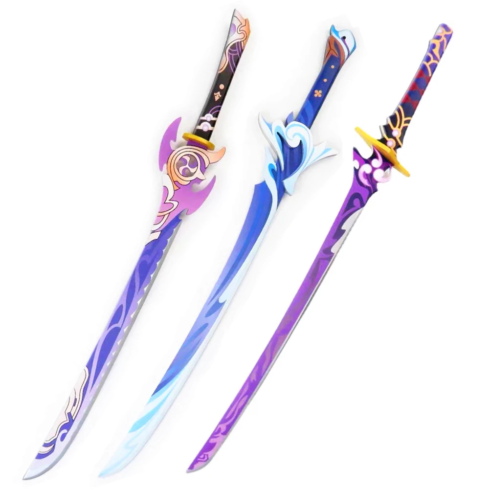 Игрушечный меч катана Genshin Impact Raiden Shogun Baal Bamboo