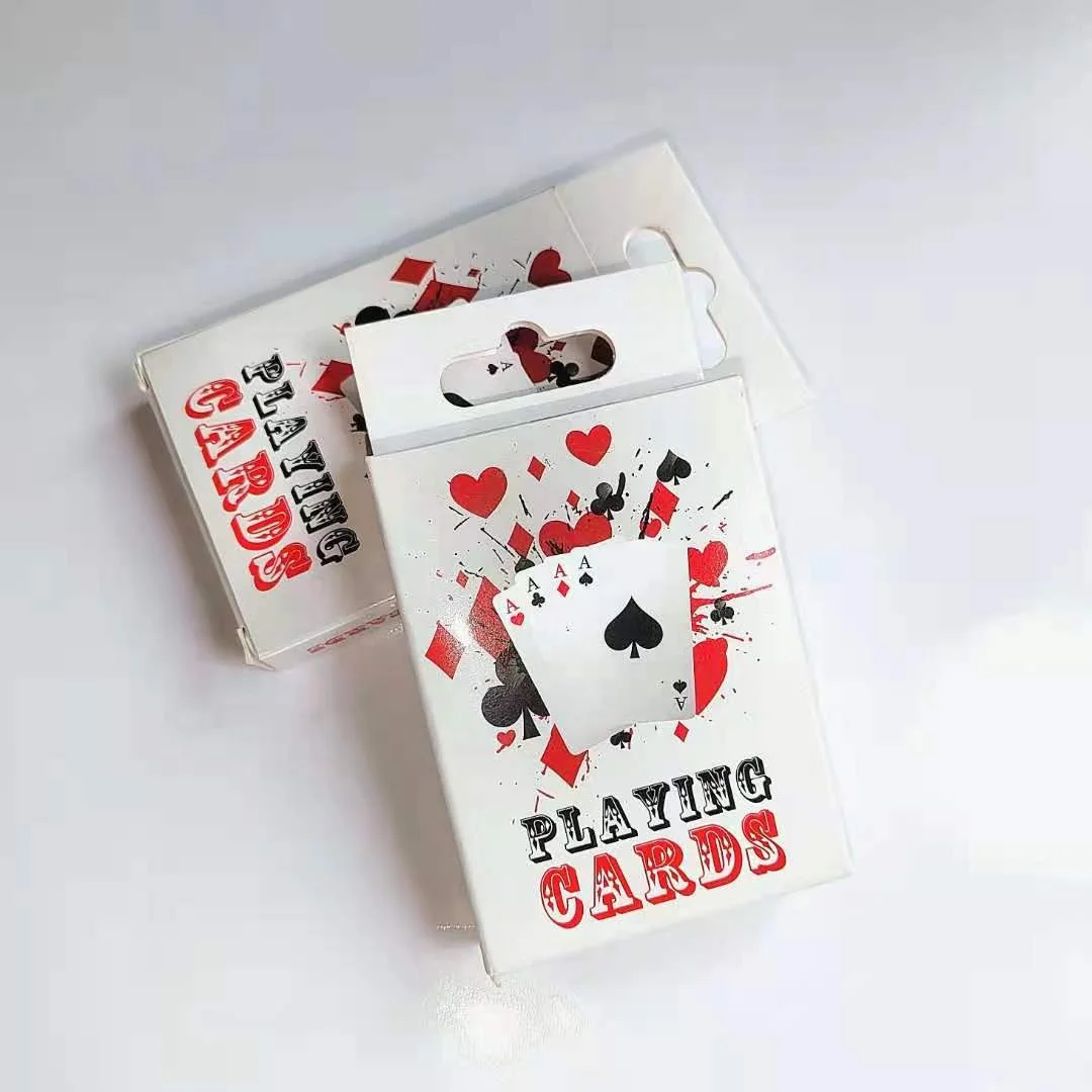 
Wholesale cheap promotional personalized custom design playing cards game with box 