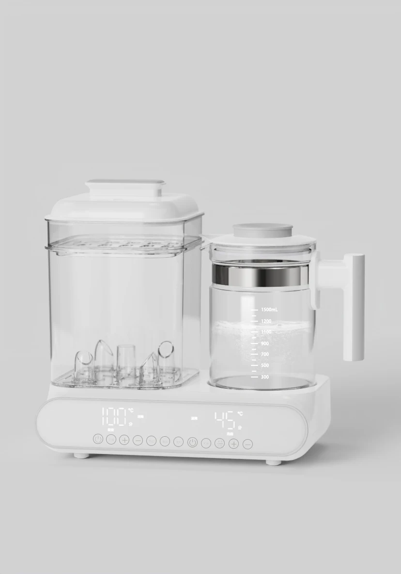 72H Keep Warm Smart Temperature Control Auto Shut-Off Baby Bottle Sterilizer Dryer Warmer