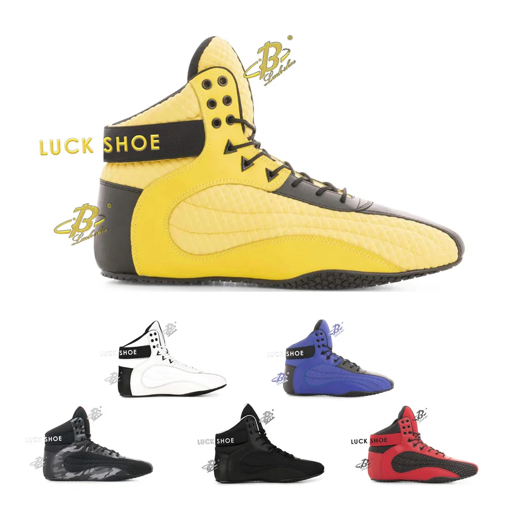 Boxing shoes for training breathable boxing boots factory oem service gym shoes men hot sale boxing shoe for man