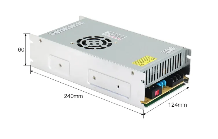 Switching Power Supply HF500W-QV-A 24V15A 15V5A 5V5A Triple Output