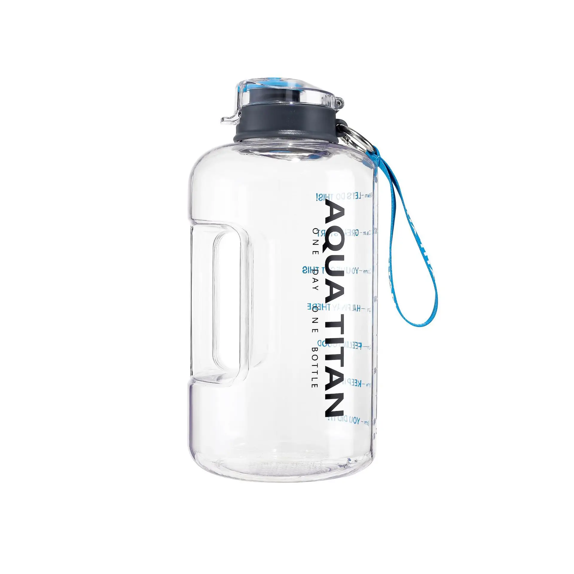 2023 new arrival custom plastic water bottle gym water bottle sports bottle with handle