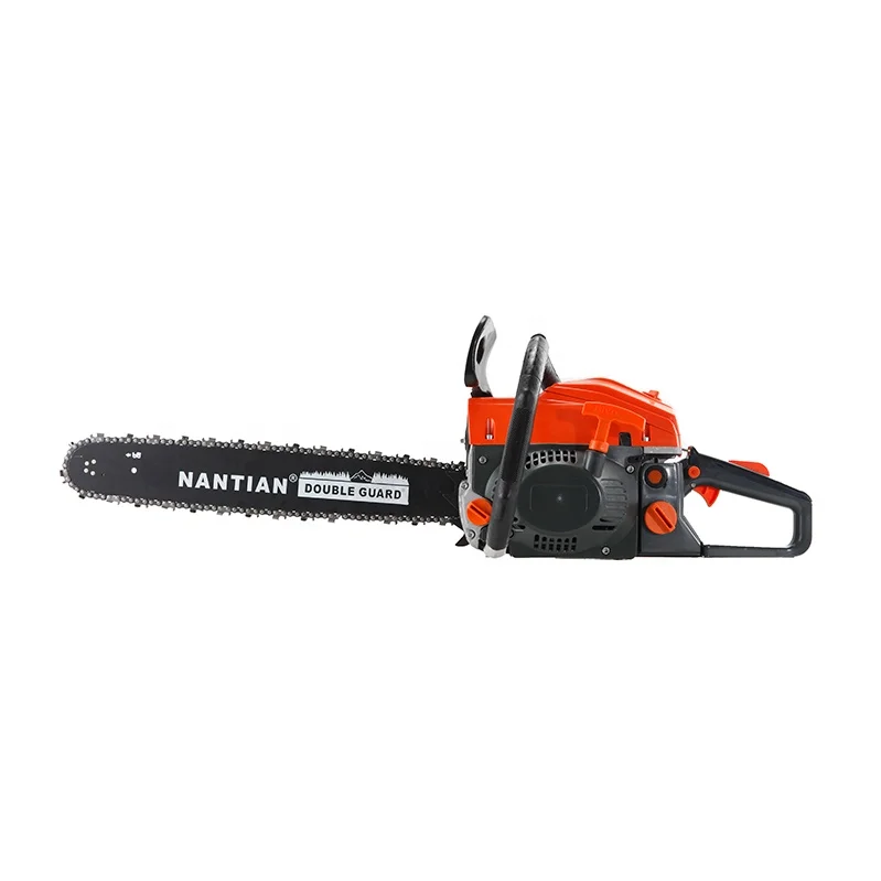 China gasoline chain portable sawmill petrol gas hand easy start cheapest chainsaw for sale