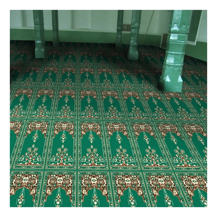 Muslim Prayer Wall to Wall Prayer Carpet Roll Mosque Prayer Carpet