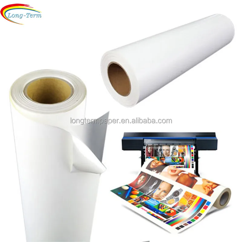 On- time Delivery 50g 70g 90g 100g sublimation paper roll for heat printing  transfer paper wholesale sublimation paper