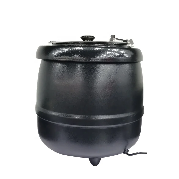 10L electric soup kettle heating soup machine warming boiling water pot commercial kitchen equipment 220v 110v
