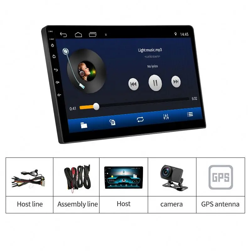 wholesale Universal android car stereo Car Lcd Monitor Radio 1 Din 7 inch Touch Screen Car DVD Player