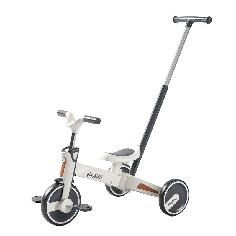 Foldable Kids Trike Toddler Tricycle 3 Wheel Kid Tricycle Baby Children Trike Baby Tricycles 4 in 1 Baby Trike for Kid 1-6 Years