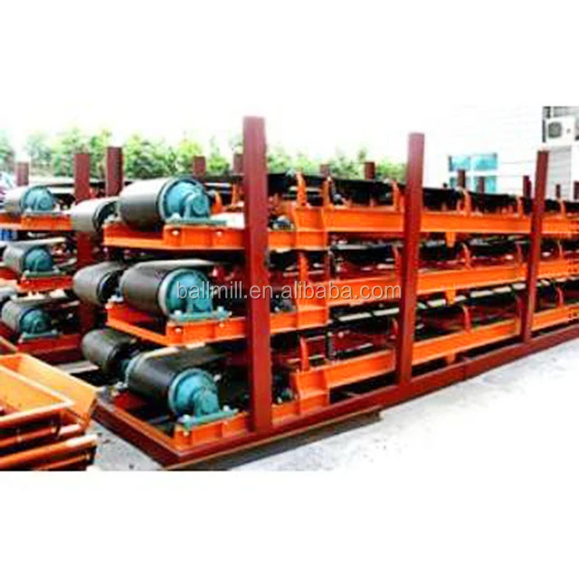 High Quality Horizontal Belt Portable Concrete Conveyors