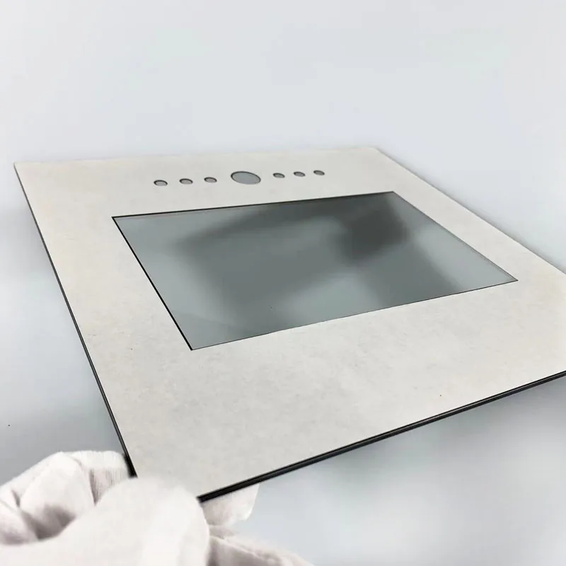 High quality manufacturer customized intelligent induction door lock glass panel