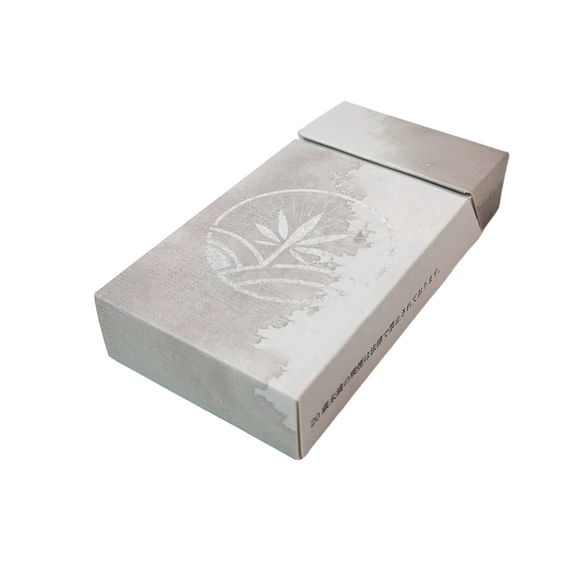 Oem Customized Portable Pre Clamshell Cardboard Roll Paper Packaging Box Cigarette Case