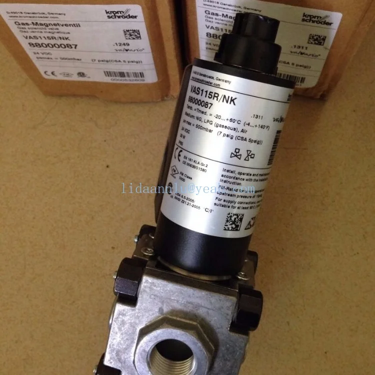 VAS125/-R/NW New Gas SOLENOID VALVE In Stock