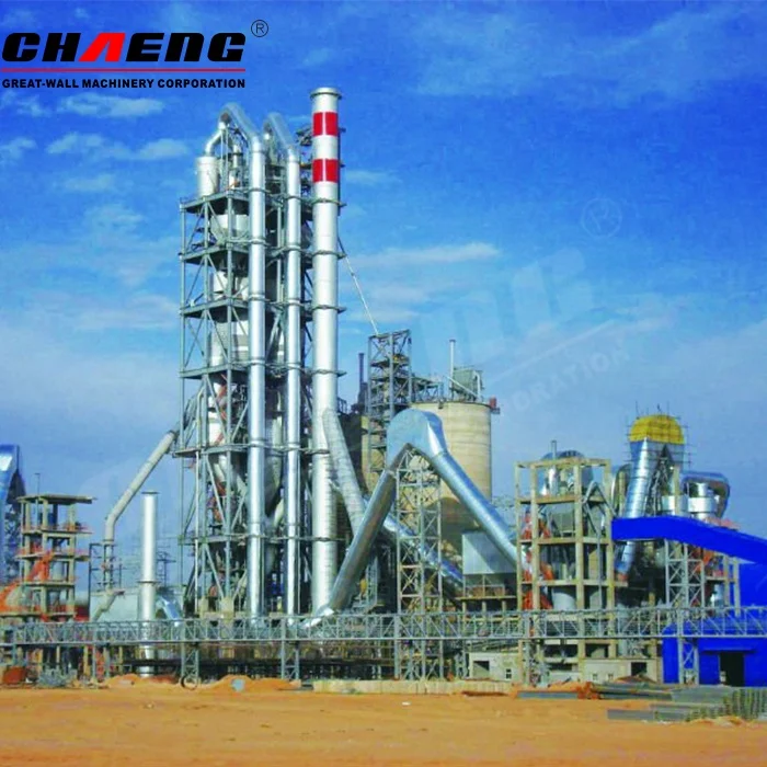 dry process cement factory price and working principle