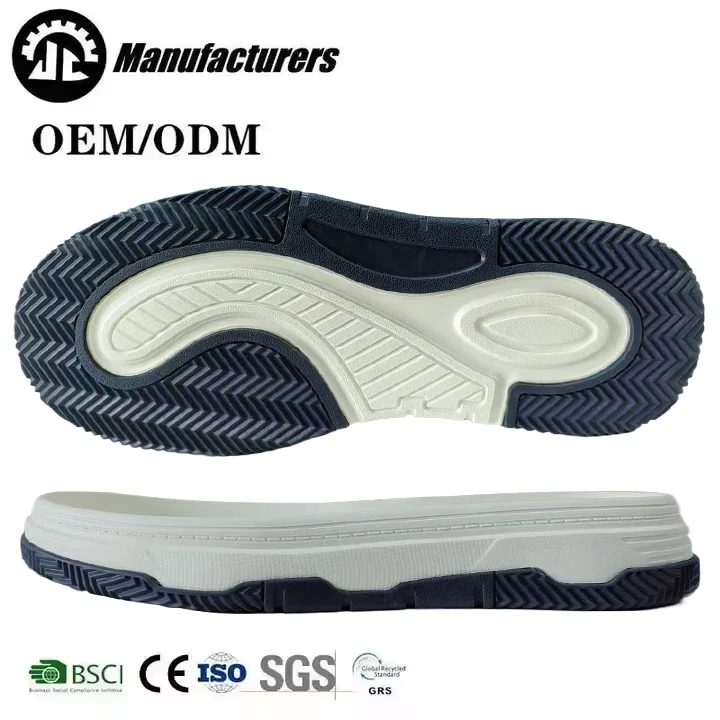 Wholesale rubber sport shoe outsole Comfortable ultralight EVA sole for casual shoes