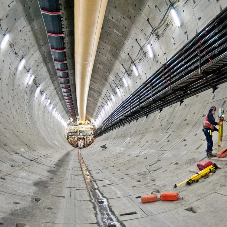 Chinese factory high strength high pressure resistance orange polyester fiber large diameter metrol tunnel ventilation duct