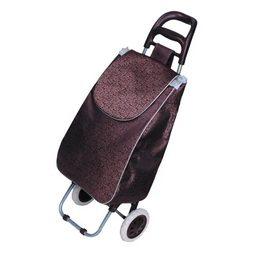 RU Oeytree  Portable Supermarket waterproof 600D Polyester Folding Shopping Trolley Bag