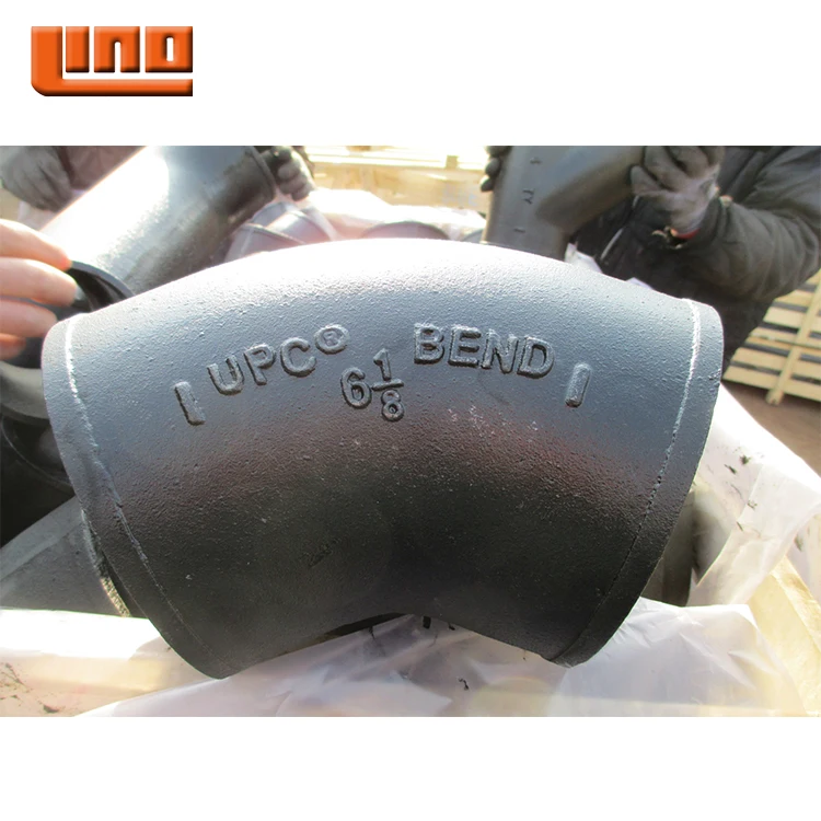 ASTM A888 Straight Elbow Pipe Fittings Tee Joint Pipe Tube Malleable Cast Iron Pipe Fittings