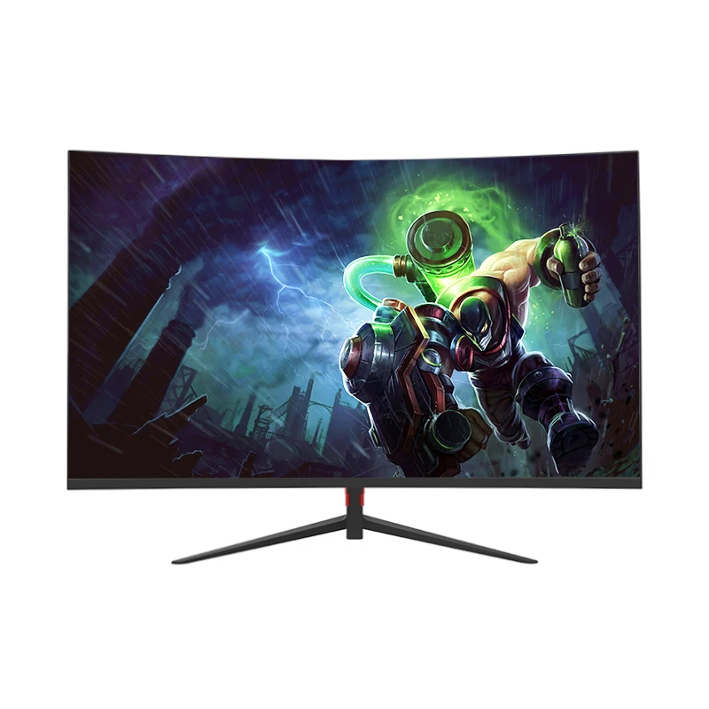 new design  freesync G-sync curved  23.8inch PC monitor 144hz FHD  monitor gaming