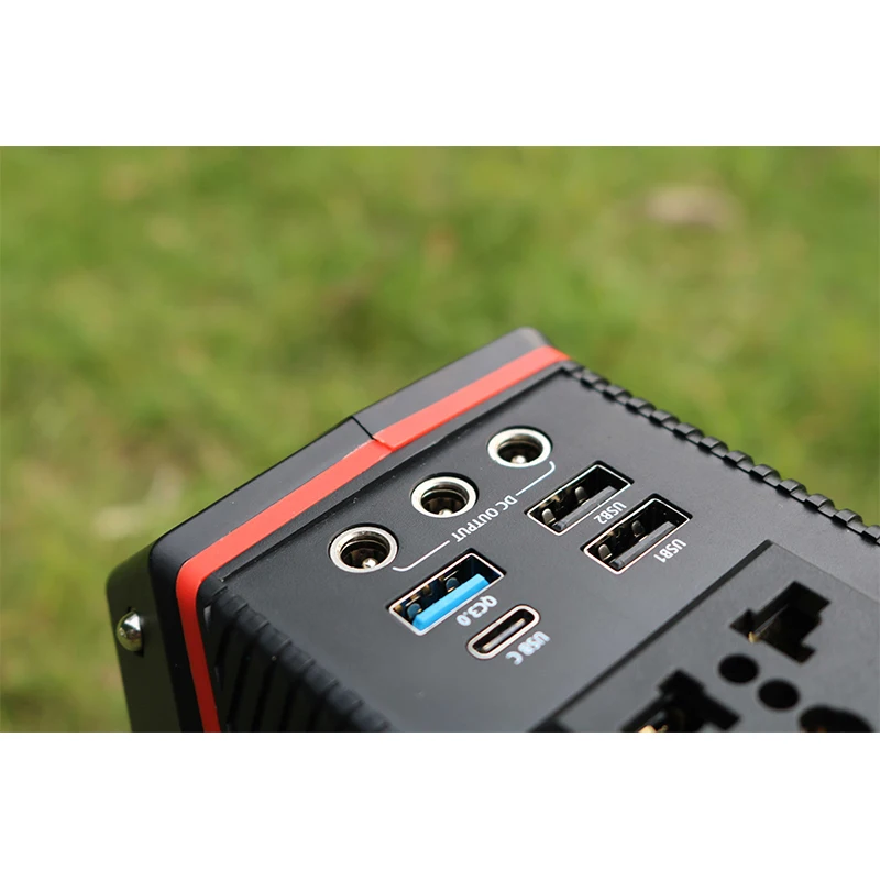 UPS 155Wh Portable Power Bank AC DC 42000mAh USB Power Station for Travel Laptop fan outdoor power