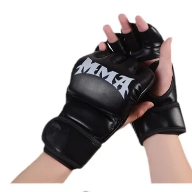 Hot Sale Gloves Half Finger Sandboxing Thickened Adult Gloves Punching Gag Punching Music Boxing Machine Boxing Gloves