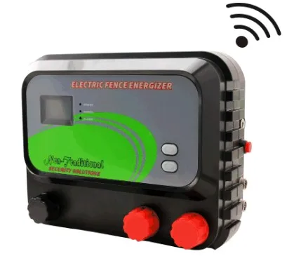 Wi fi remote control house security electric fence energizer