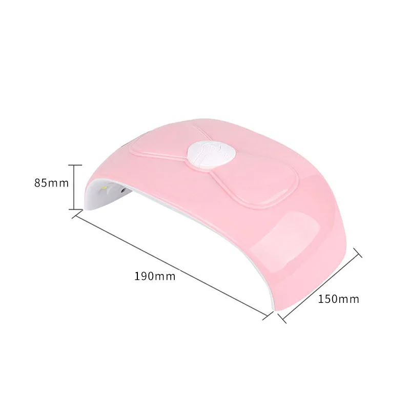 Mini nail barbecue lamp 52W nail mini led nail phototherapy machine bow uv curing lamp