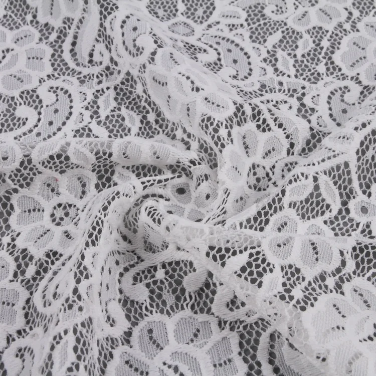 new design textile soft nylon french lace fabric for bridal dress