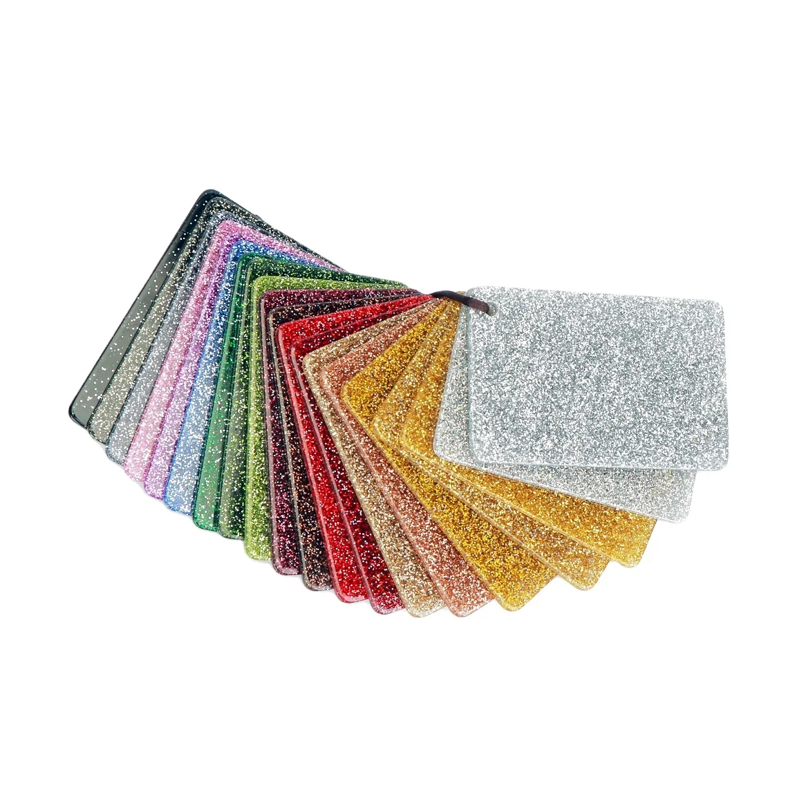 1220*2440*3.0mm metallic design sparkle gold glitter acrylic sheets