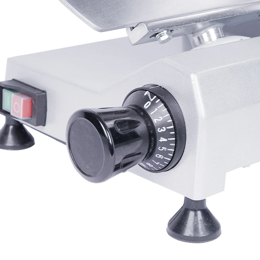High Performance 10 Inch Semi Automatic Frozen Meat Slicer Machine Meat Slicer