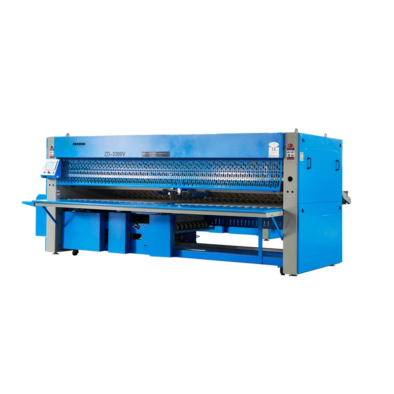 2400mm fully automatic folding machine / laundry sheet folder