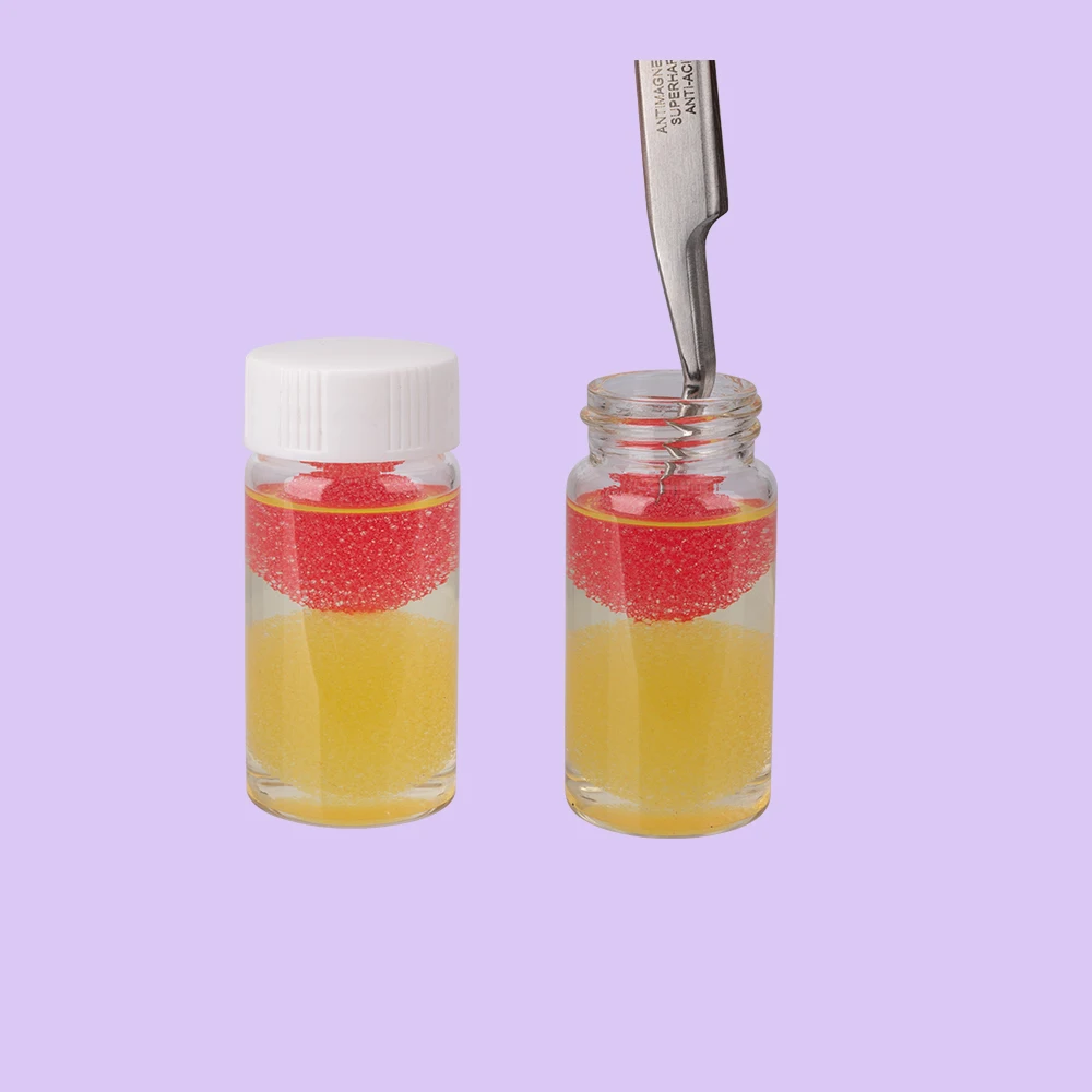 Eyelash Extension Tweezers Cleaning Tool Glue Liquid Remover Sponge Ball Eyelash Curler Cleaner For Lash Extension Tools