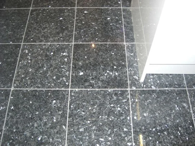 Wholesales Modern Design Blue Pearl Granite Countertops Natural Polished Big Slab for Kitchen for Villas