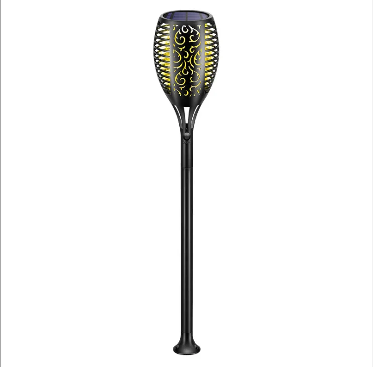 
New Solar Garden Disk Light IP65 Waterproof Solar Lawn Deck Light Outdoor Solar Ground Light 96Led Warm White Luminous Body 