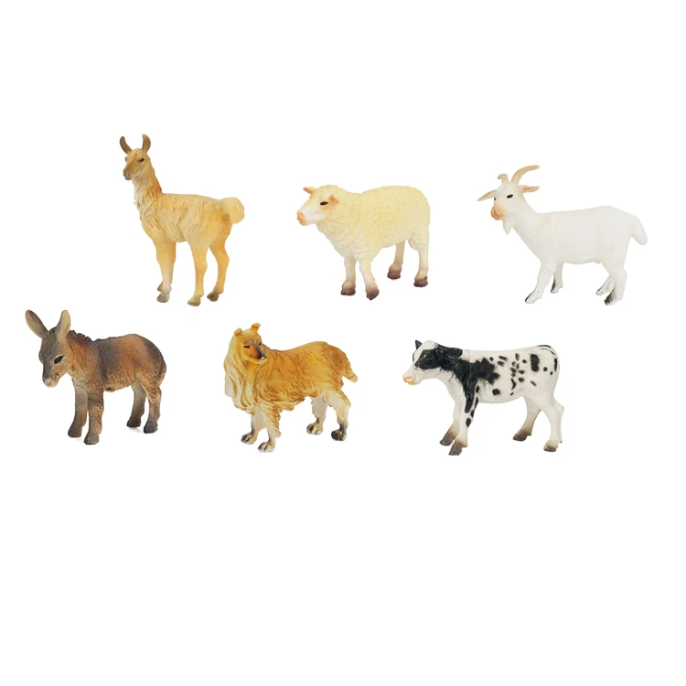 
New style highly cost effective realistic farm animal figures set 